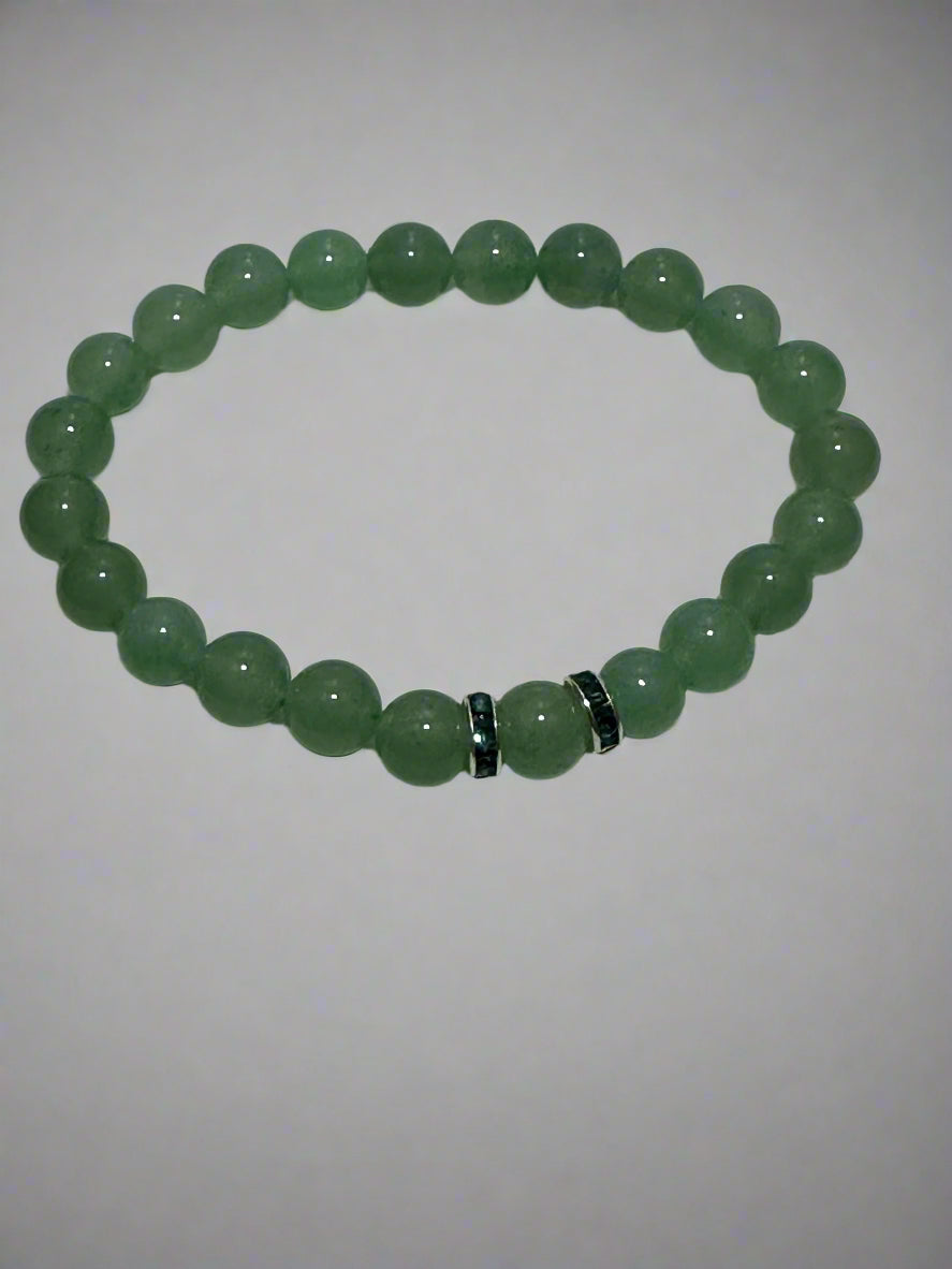 Verdant Serenity Bracelet - Green Aventurine