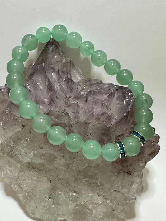Verdant Serenity Bracelet - Green Aventurine